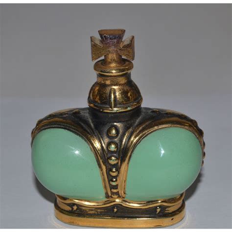 perfume with crown on bottle